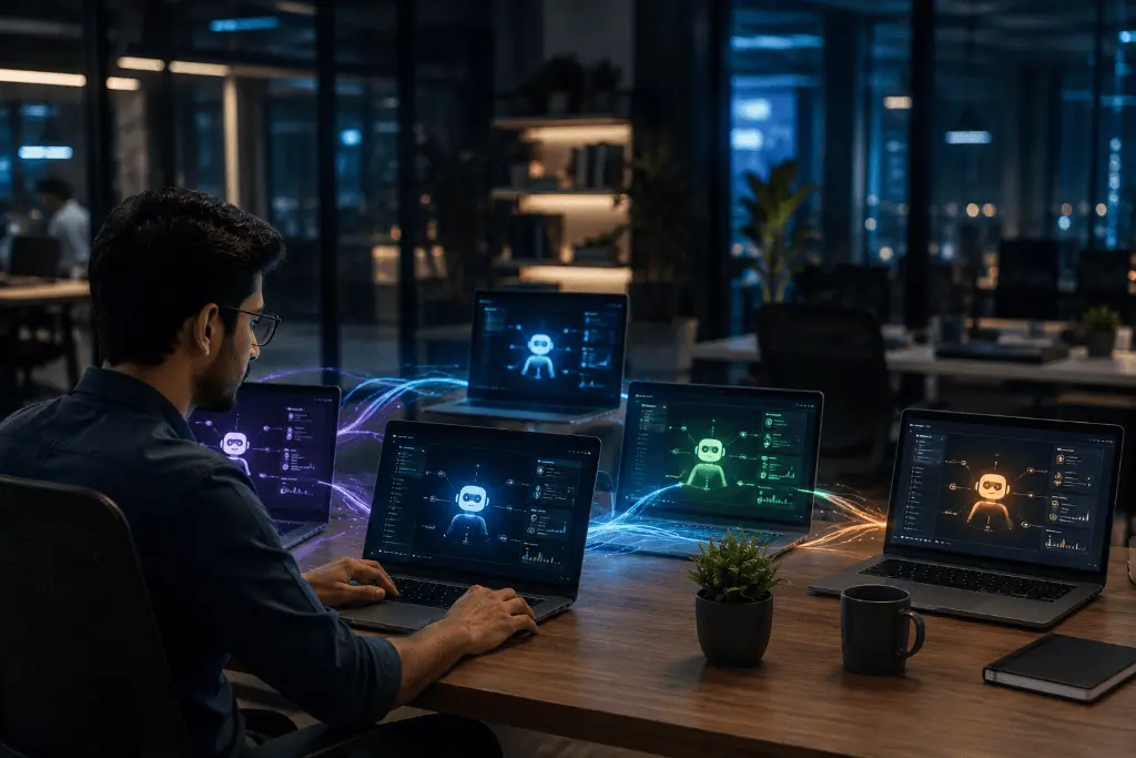 Agentic AI Development Services in India. How Secninjaz Delivers Production-grade AI Agents